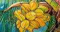 Golden Coconuts Print 11"x14"