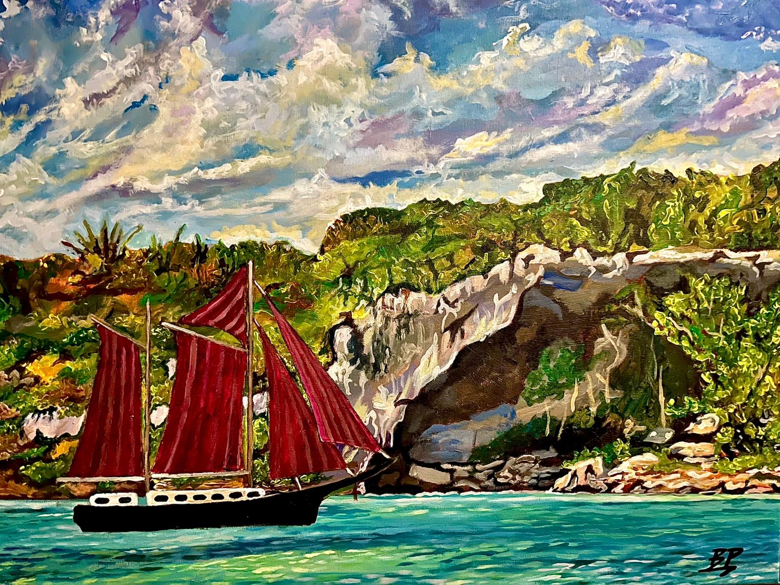 Little Harbour Cave, Abaco 11" x 14" Print