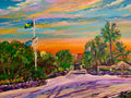 "The Abaco Club at Winding Bay" | Acrylic on Canvas 18" x 24"