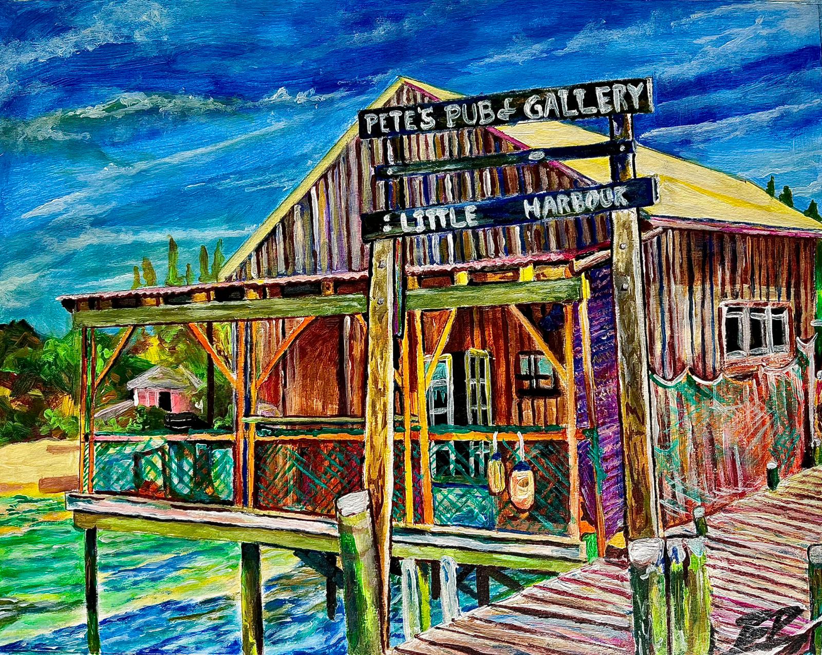 Pete's Pub & Gallery Art Print