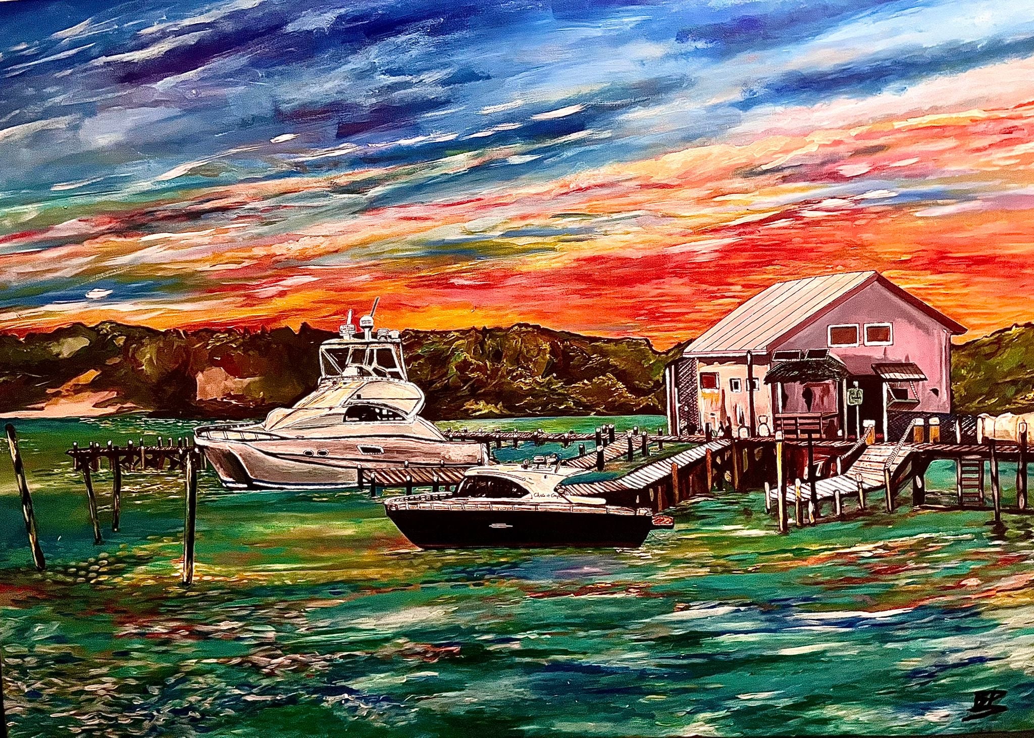 Little Harbour Sunset Print 16" x 20"